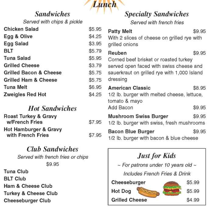 Patty's Place Menu, in Canandaigua, NY